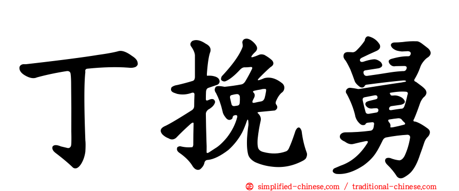 丁挽舅