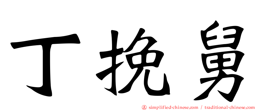 丁挽舅