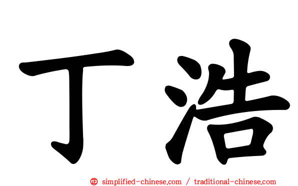 丁浩