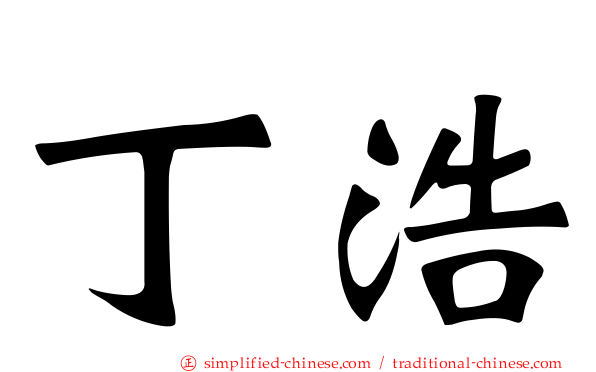 丁浩