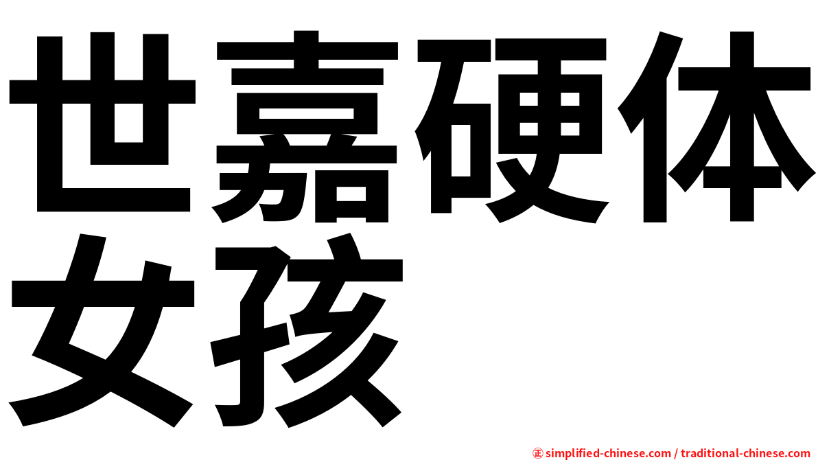 世嘉硬体女孩