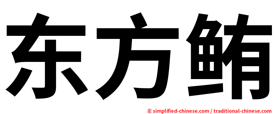 东方鲔