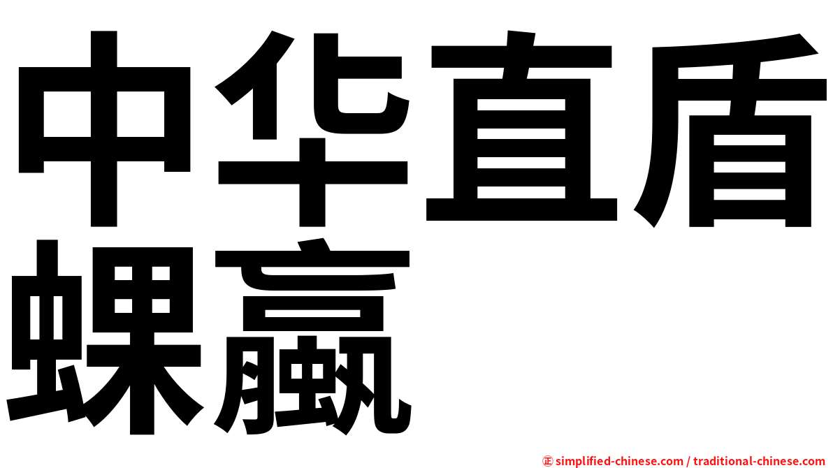 中华直盾蜾蠃