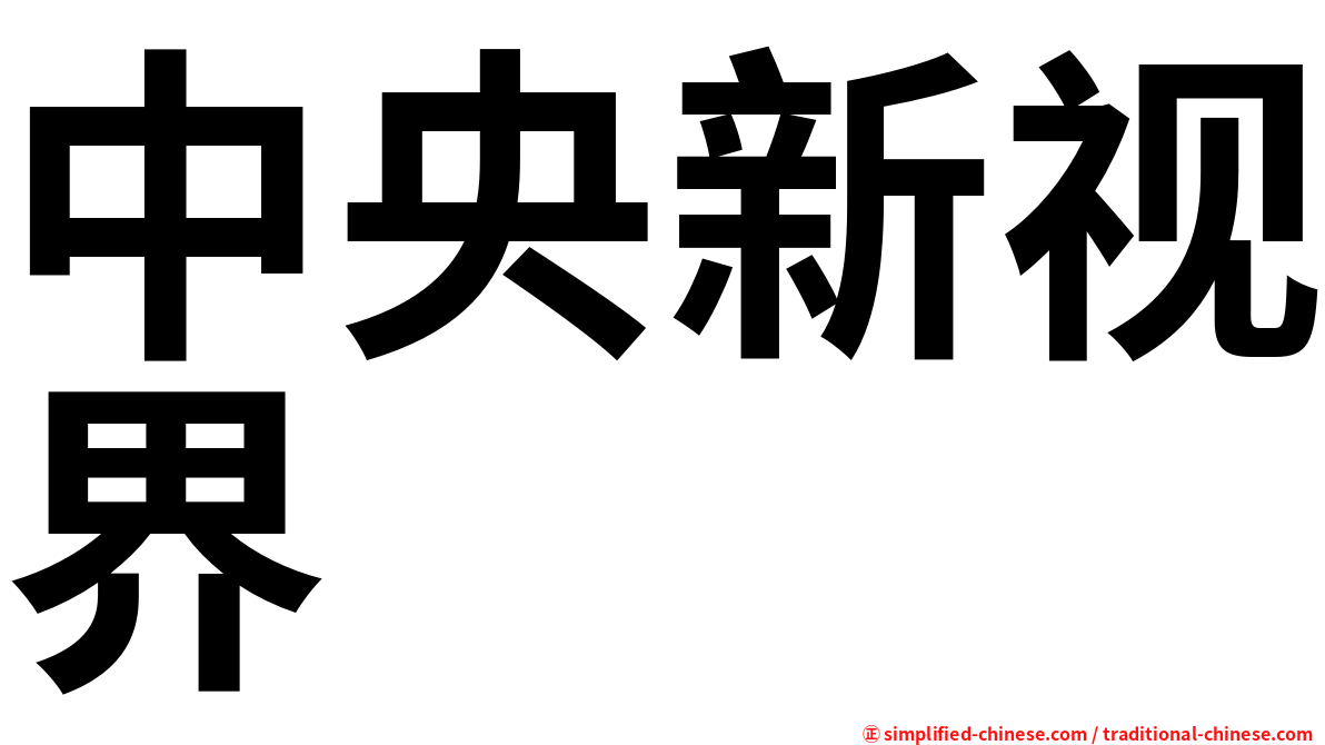 中央新视界
