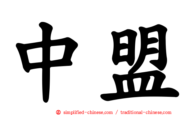 中盟