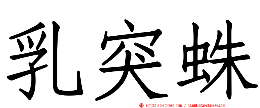 乳突蛛