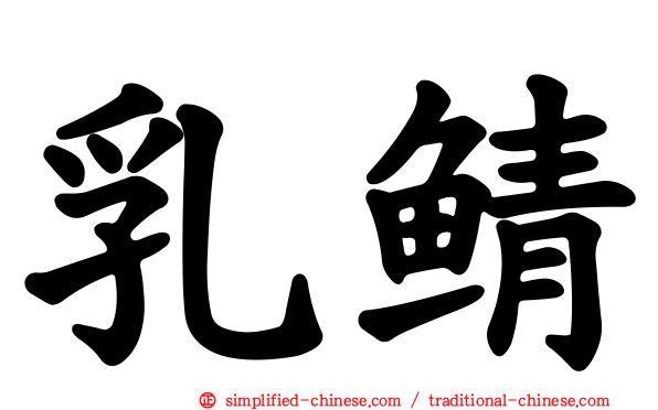 乳鲭