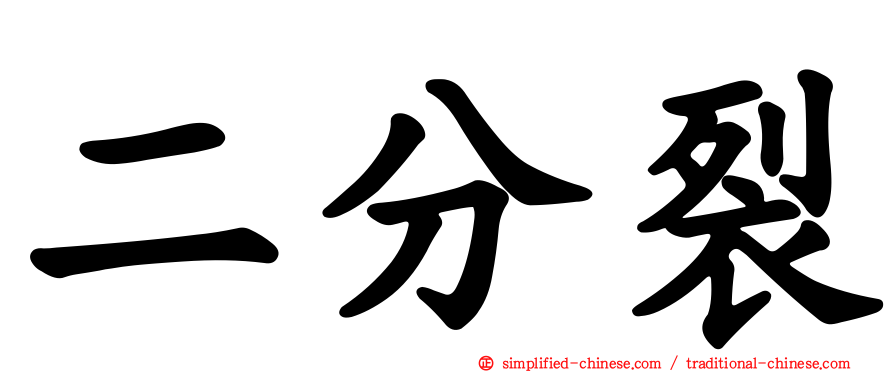 二分裂