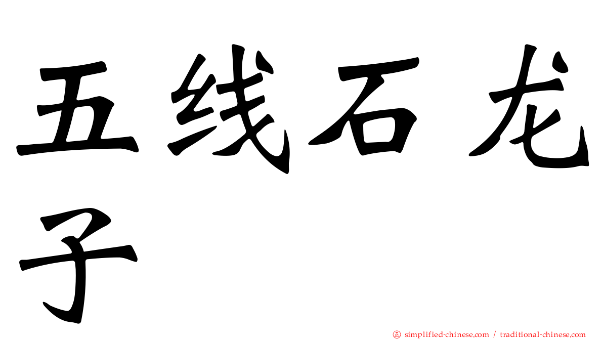 五线石龙子