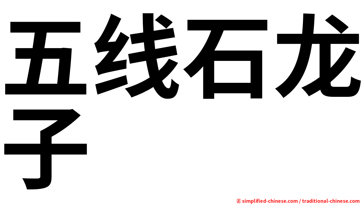 五线石龙子