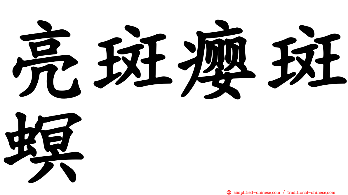 亮斑瘿斑螟