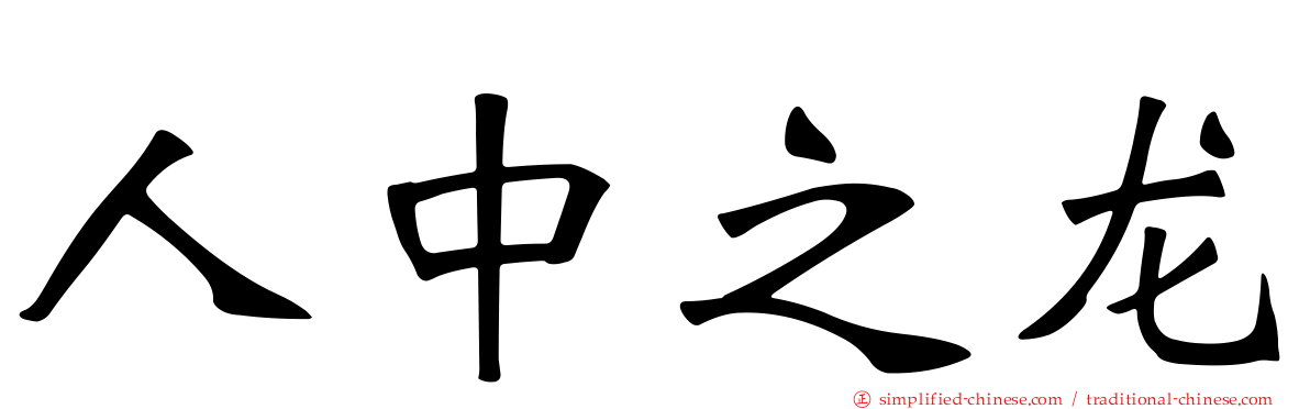 人中之龙