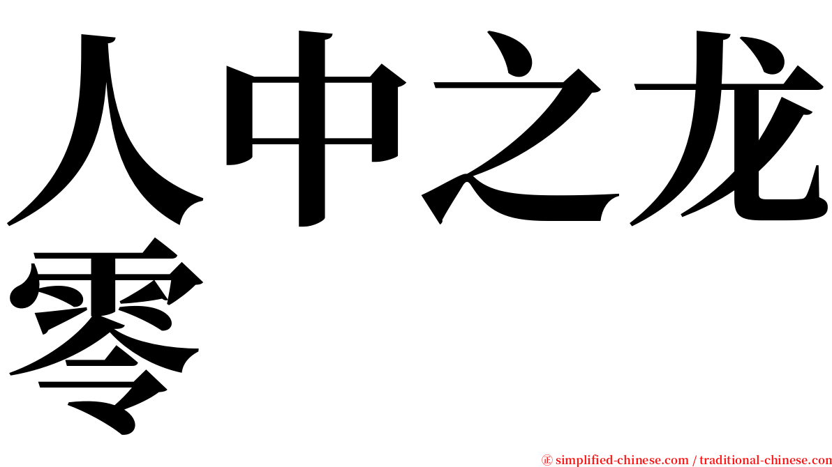 人中之龙零 serif font