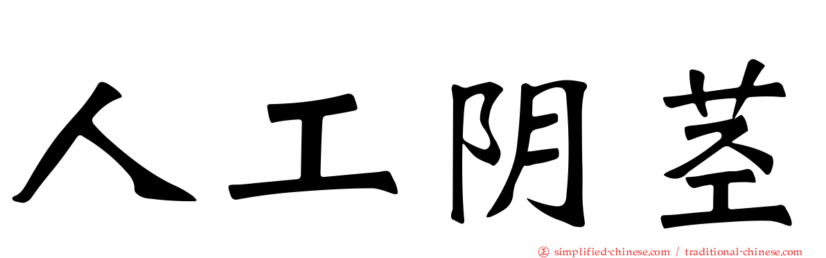 人工阴茎