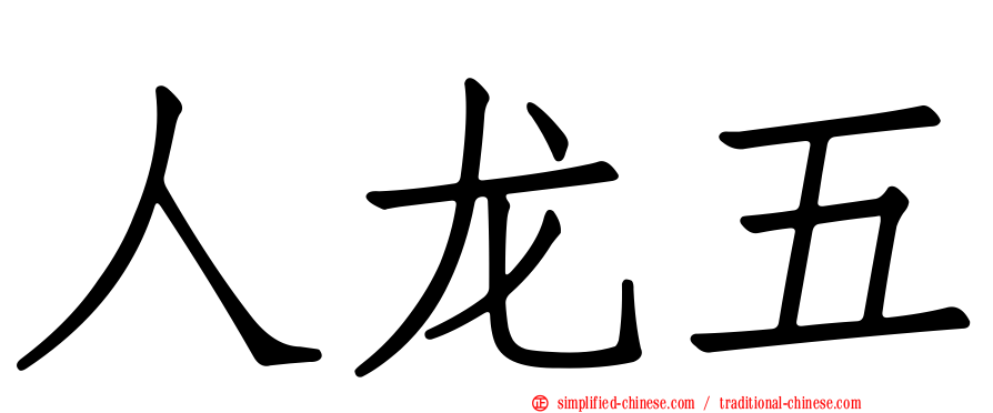 人龙五