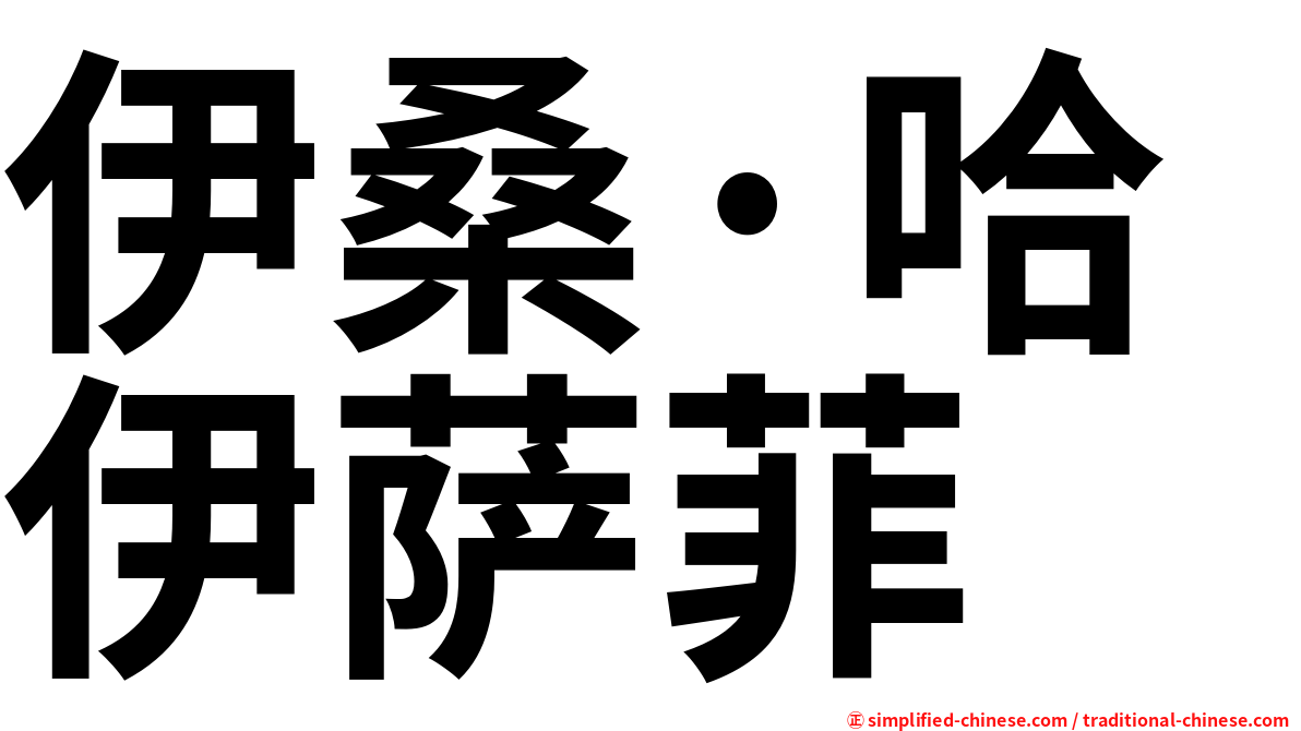 伊桑·哈伊萨菲