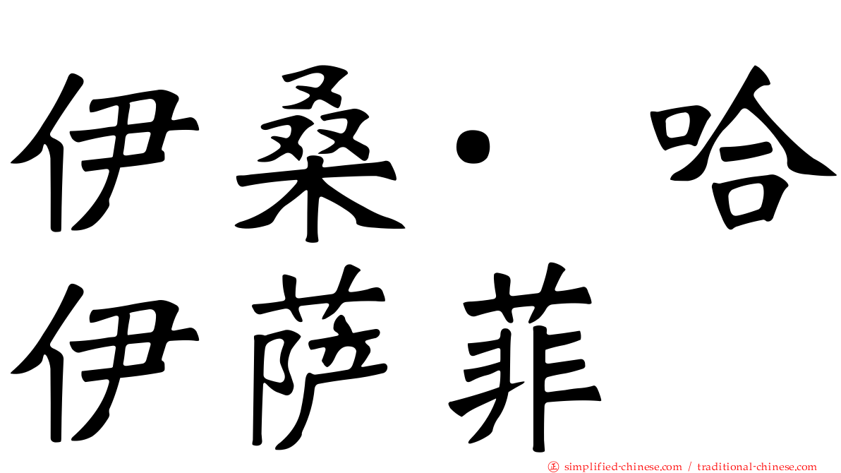 伊桑·哈伊萨菲