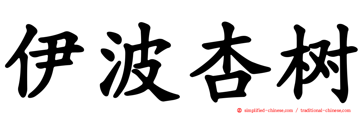 伊波杏树