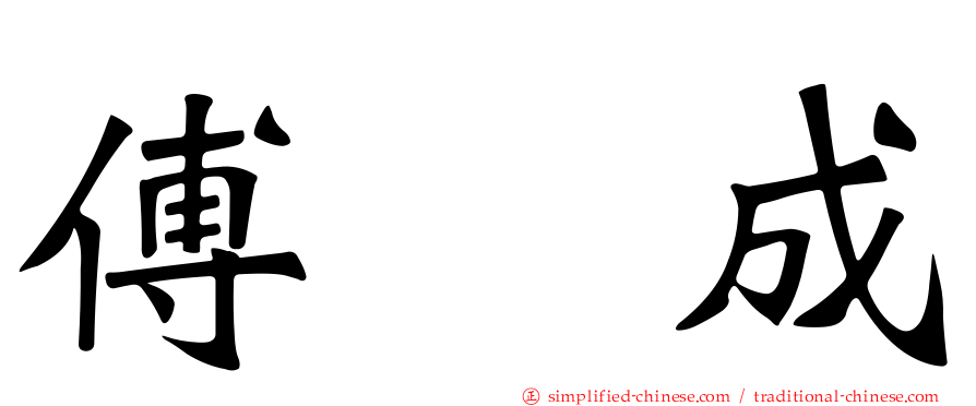 傅崐成