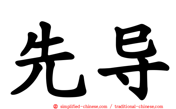 先导