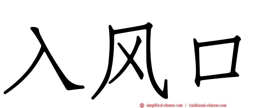 入风口