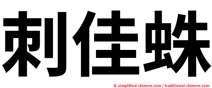 刺佳蛛