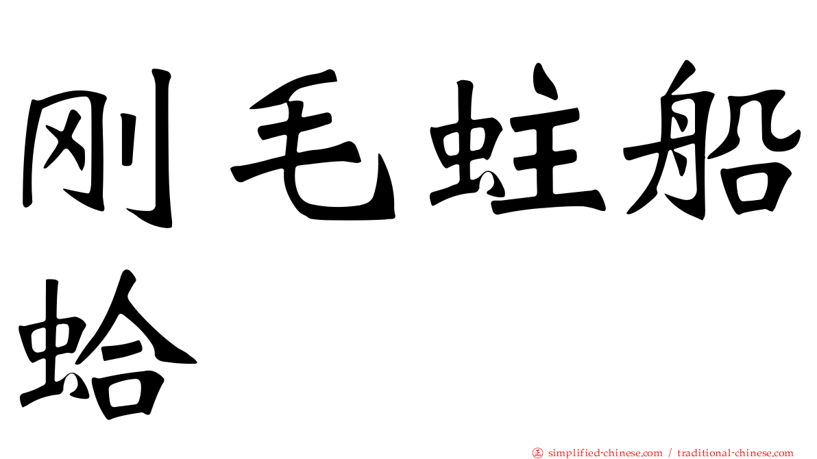 刚毛蛀船蛤