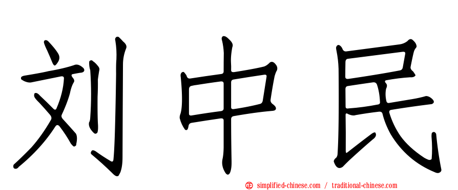 刘中民