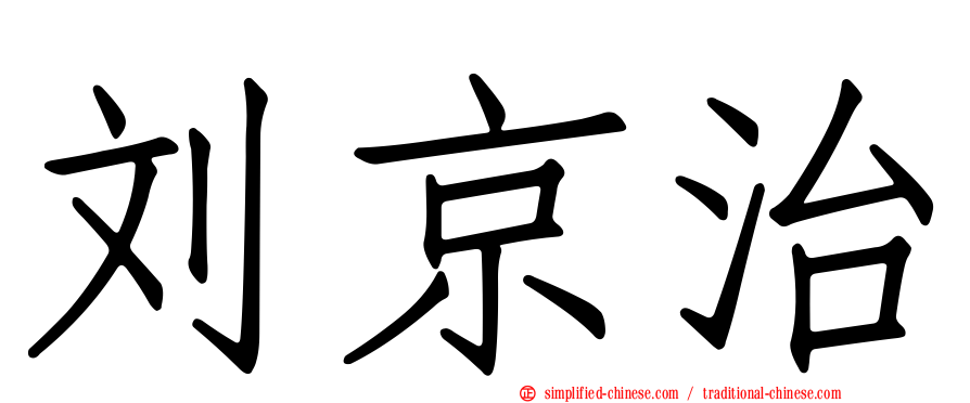 刘京治