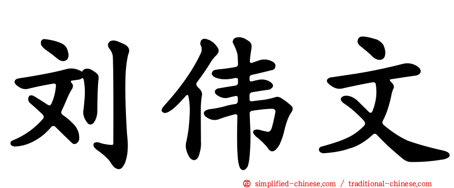 刘伟文