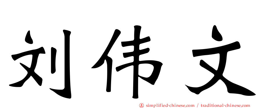 刘伟文