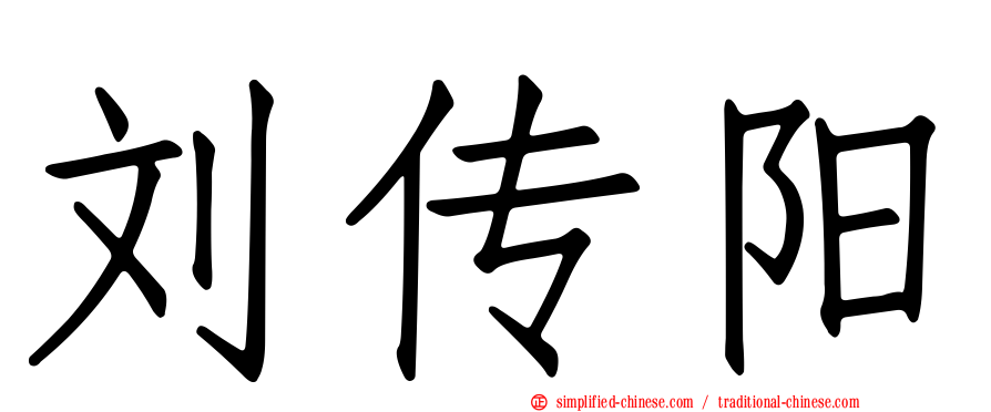 刘传旸