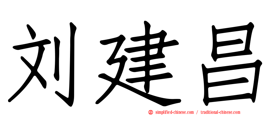 刘建昌