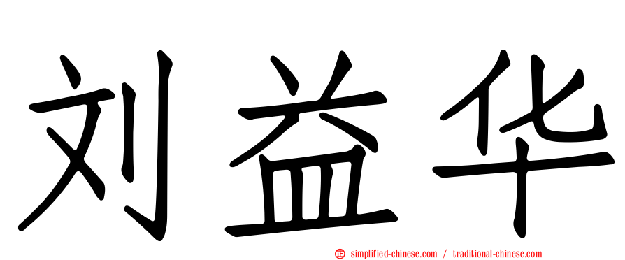 刘益华