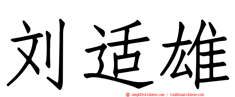 刘适雄