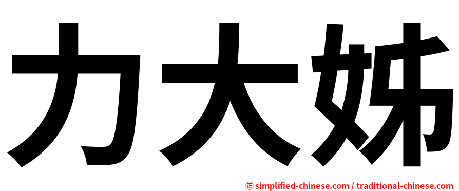 力大姊