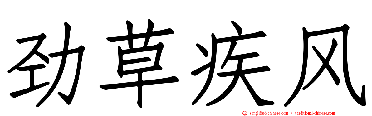 劲草疾风