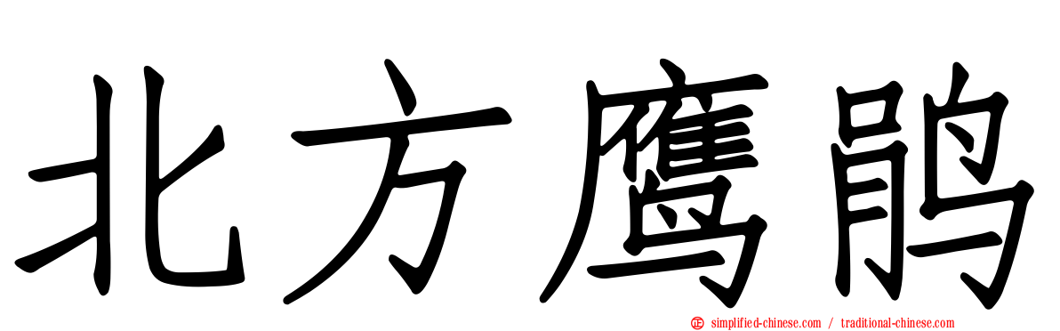 北方鹰鹃