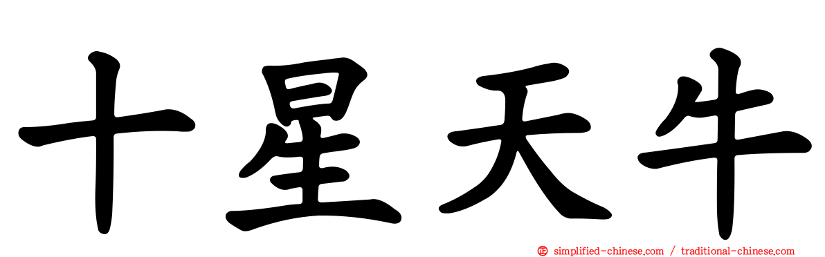 十星天牛