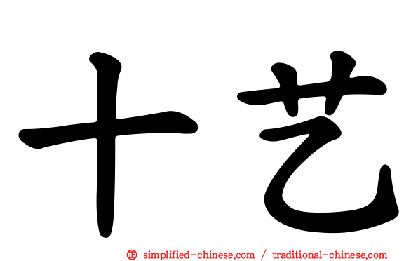 十艺