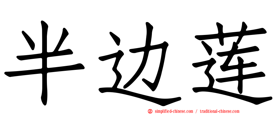 半边莲