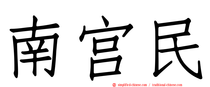 南宫民