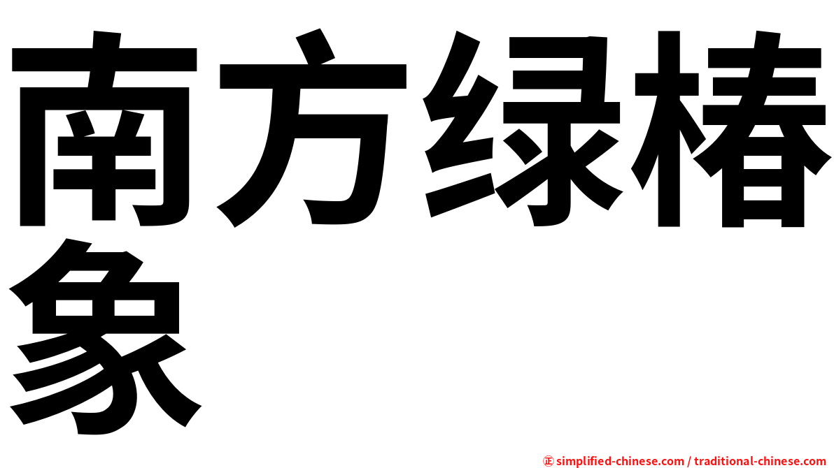 南方绿椿象