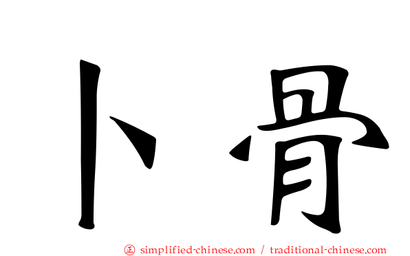 卜骨