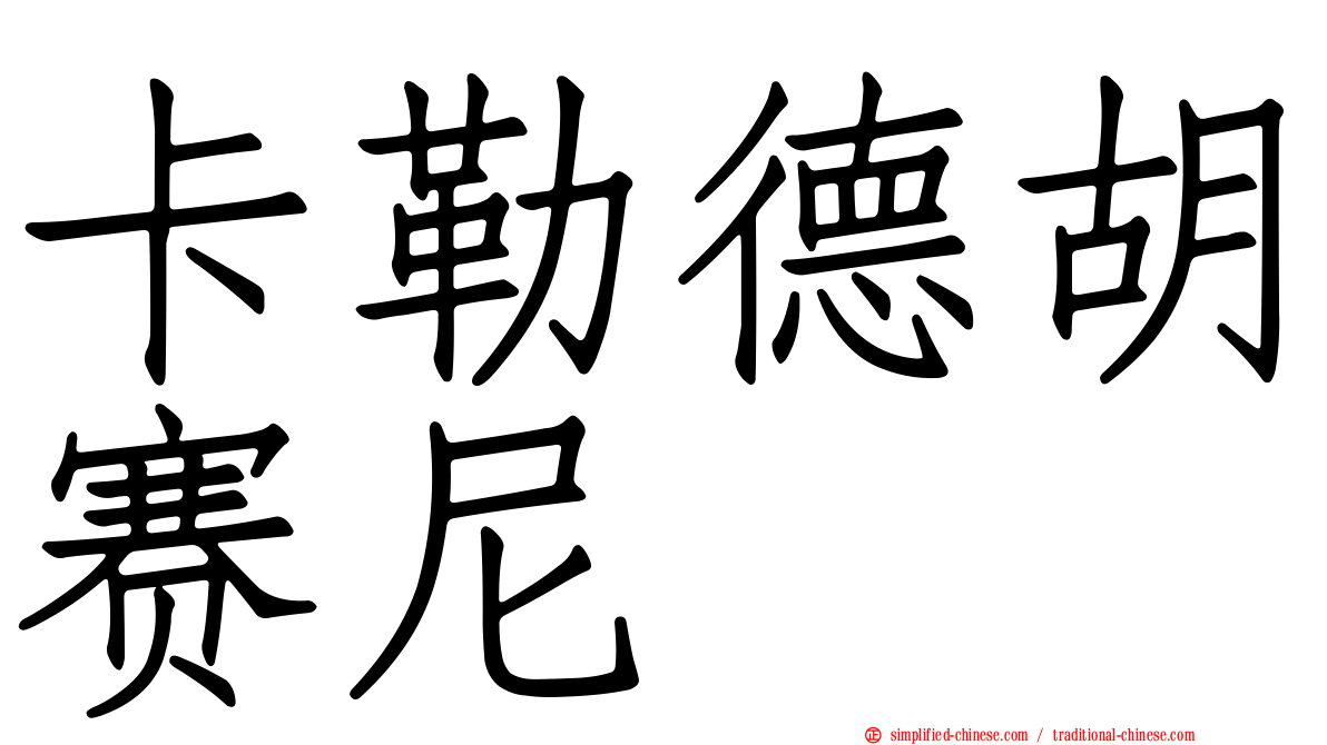 卡勒德胡赛尼