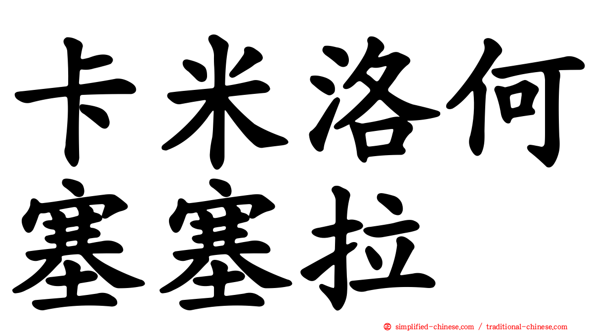 卡米洛何塞塞拉
