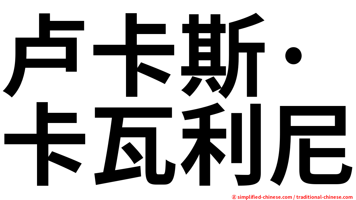 卢卡斯·卡瓦利尼