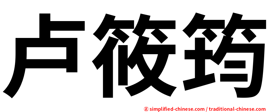 卢筱筠