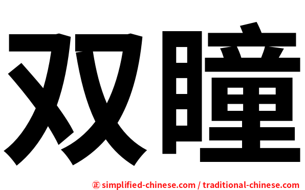 双瞳