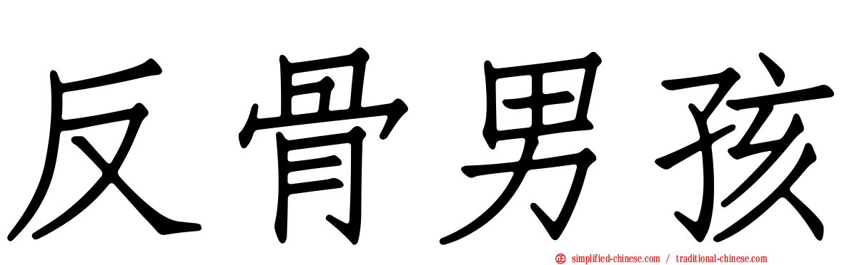 反骨男孩